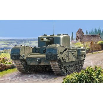 Zvezda - 1/100 BRITISH CHURCHILL TANK V (3/24) *