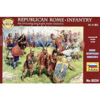 Zvezda - 1/72 Republican Rome Infantryzve8034