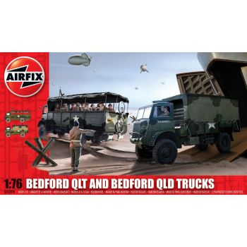 Airfix - Bedford Qld/qlt Trucks (5/19) * (Af03306)