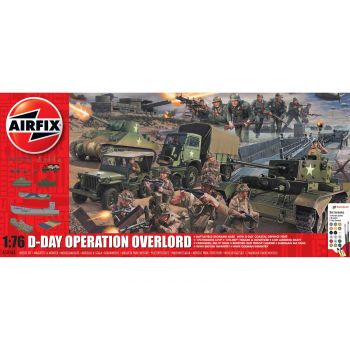 Airfix - D-day 75th Anni. Operation Overlord Gift Set (6/19) *