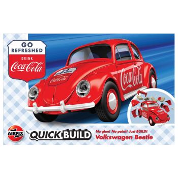 Airfix-quickbuild Coca-cola Vw Beetle  (9/20) * (Afj6048)