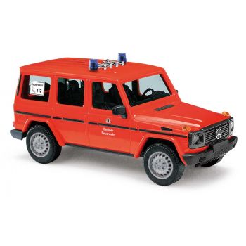 Busch - Mercedes G-klasse Feuerwehr Berlin 1990 (2/21) * - BA51436