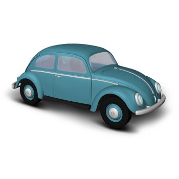 Busch - Vw Kafer Ovalfenster Blau (10/20) * - BA52950