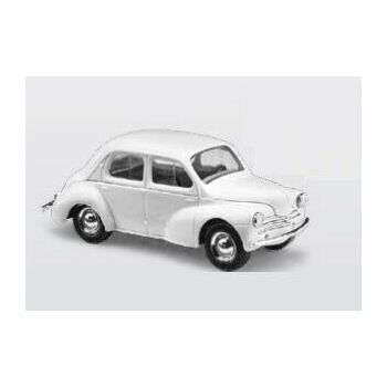 Busch - Bausatz Renault 4cv Weiãÿ (11/21) *ba60214