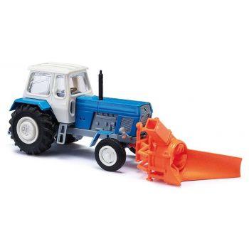 Busch - Traktor Mit Schneefräse Tt (7/19) * (Ba8697)