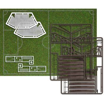 Busch - Fußballplatz H0 (Bu1052)