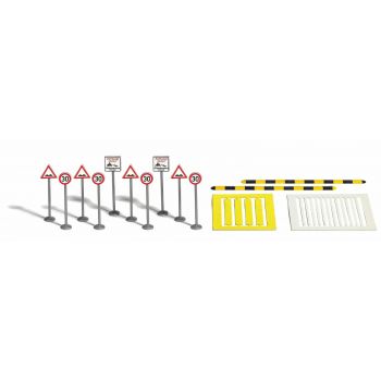 Busch - Verkehrsberuhigungs-set H0 (2/19) * (Bu1110)