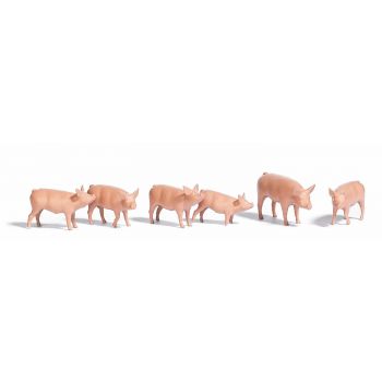 Busch - Sechs Schweine H0 (Bu1172)