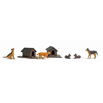 Busch - Hunde-set H0 (Bu1197)