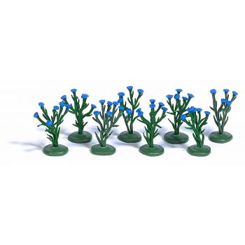 Busch - 8 Kornblumenpflanzen H0 (Bu1247)