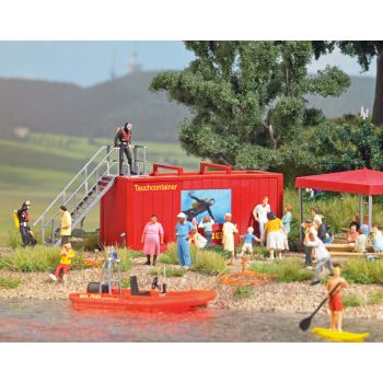 Busch - Dlrg Tauchcontainer H0 (2/20) * - BU1618