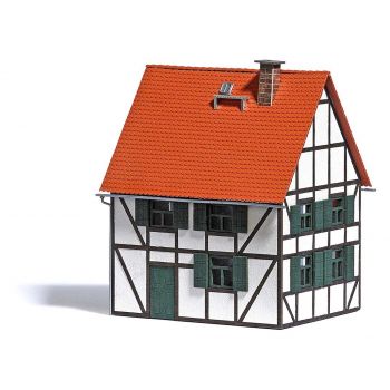 Busch - Fachwerkhaus H0 (5/19) * (Bu1666)