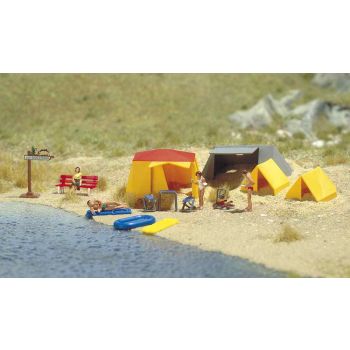 Busch - Campingzelte H0 (Bu6026)