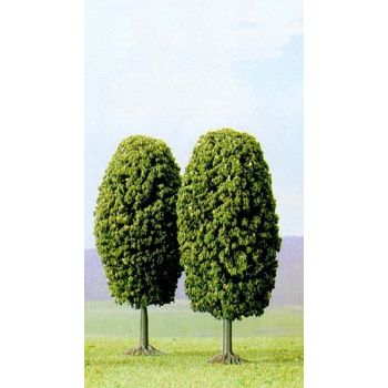Busch - 2 Laubbäume,100mm H0 (Bu6053)
