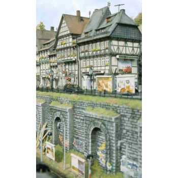 Busch - Mauer Mit  Arkaden H0 (Bu7032)