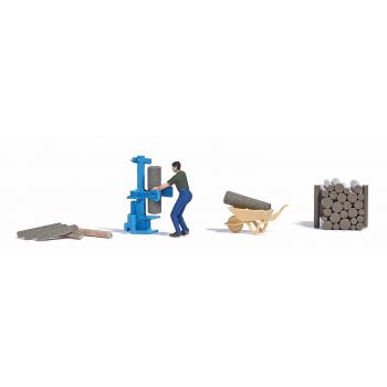 Busch - A-set:holzspalter H0 (Bu7808)