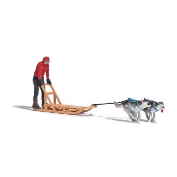 Busch - A-set:hundeschlitten 1 H0 (Bu7816)