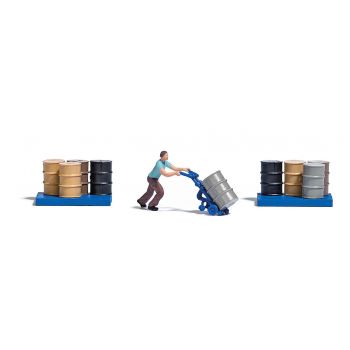 Busch - Fasswagen H0 (3/19) * (Bu7842)