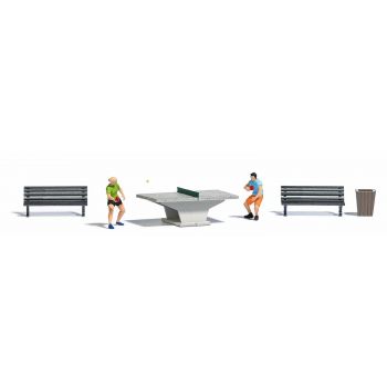 Busch - Tischtennis H0 (3/19) * (Bu7843)