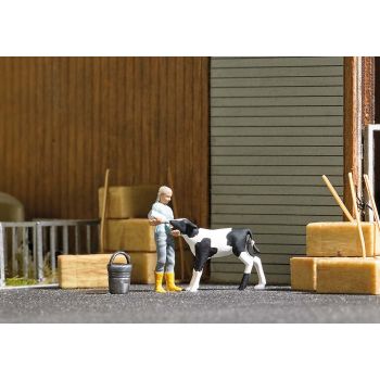 Busch - A-set: Kalberfutterung H0 (2/21) * - BU7932