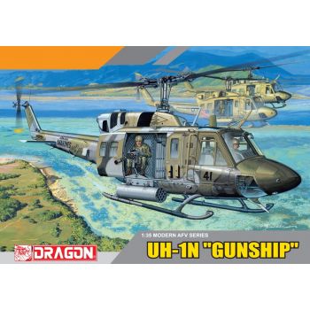 Dragon - Uh-1n Gunship 1:35 (4/20) * - DRA3540