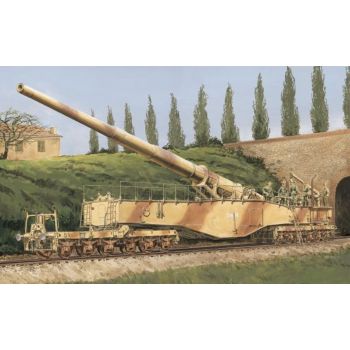 Dragon - 1/35 German Railway Gun 28cm K5 (E) Leopold (9/21) *dra6200