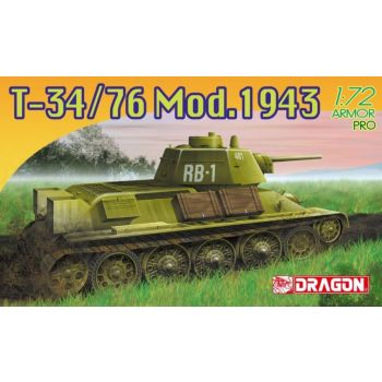 Dragon - 1/72 T-34/76 Mod. 1943 - DRA7277