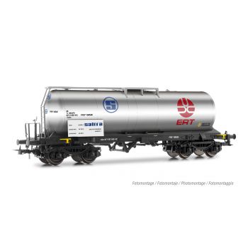 Electrotren - Renfe 4-axle Tank Wagon Saltra Tinto Chrome Iv (12/21) * - ELE-HE6027
