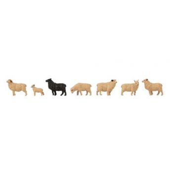 Faller - Lot de figurines avec minibruitage Moutons - FA180236