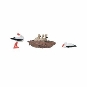 Faller - Storks Figurine set with mini sound effect - FA180239