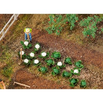 Faller - 10 Groene- en 10 bloemkolen