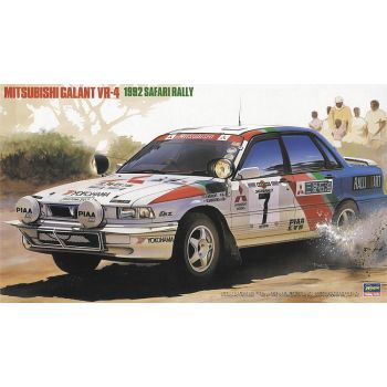 Hasegawa - 1/24 Mitsubishi Galant VR4, 1992 Safari Rally