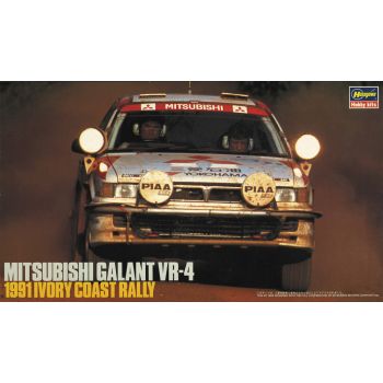 Hasegawa - 1/24 Mitsubishi Galant Vr4 19 Ivory Coast Rally (10/20) * - HAS620459