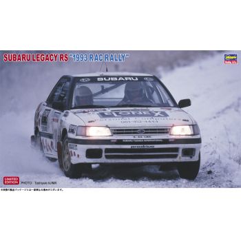 Hasegawa - 1/24 Subaru Legacy Rs 1993 Rac Rally (12/20) * - HAS620467