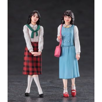 Hasegawa - 1/24 80's Girls Figures 2 Pc. (8/20) * - HAS629108