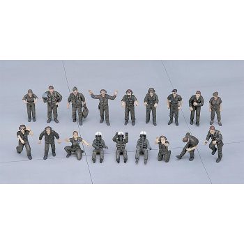 Hasegawa - 1/48 Moderne US-Army, Pilots and Crew