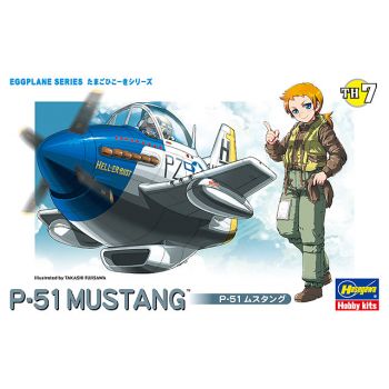 Hasegawa - Egg Plane P-51 Mustang Th7 (5/21) *