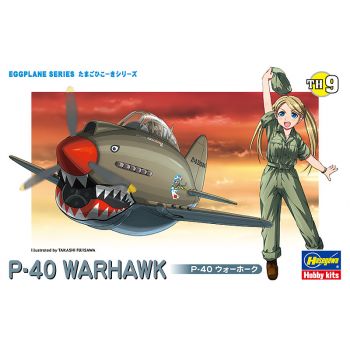 Hasegawa - Egg Plane P-40 Warhawk Th9 (5/21) *
