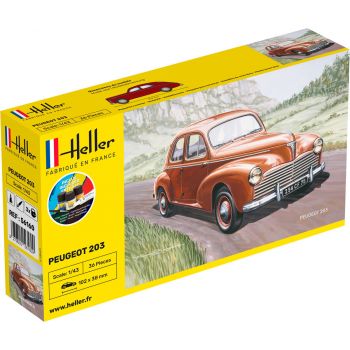 Heller - 1/43 Starter Kit Peugeot 203hel56160