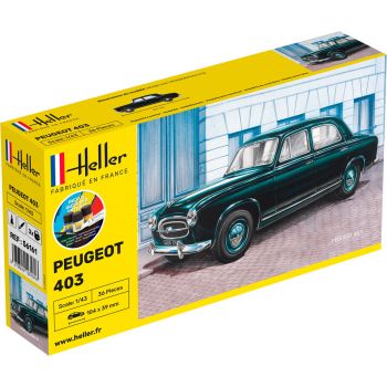 Heller - 1/43 Starter Kit Peugeot 403hel56161
