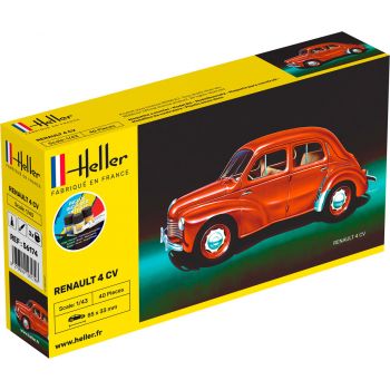 Heller - 1/43 Starter Kit Renault 4 Cvhel56174