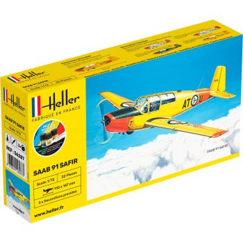 Heller - 1/72 Starter Kit Saab Safir 91hel56287