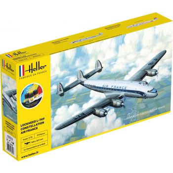 Heller - 1/72 Starter Kit Lockheed L-749 Constellation Air Francehel56310