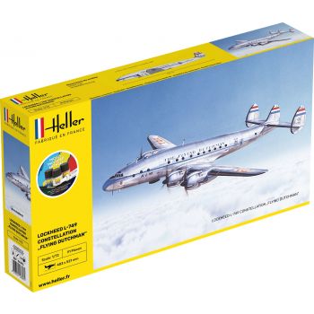 Heller - 1/72 Starter Kit Lockheed L-749 Const. Flying Dutchmanhel56393