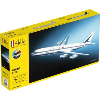 Heller - 1/72 Starter Kit Boeing B-707 Air Francehel56452