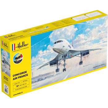 Heller - 1/72 Starter Kit Concorde Air Francehel56469