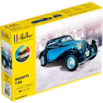 Heller - 1/24 Starter Kit Bugatti T 50hel56706