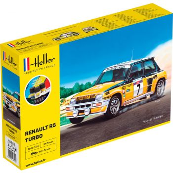 Heller - 1/24 Starter Kit Renault R5 Turbohel56717