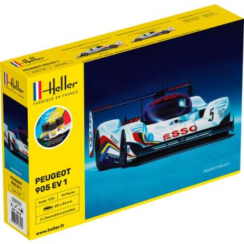 Heller - 1/24 Starter Kit Peugeot 905 Ev 1hel56718
