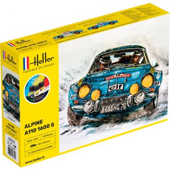 Heller - 1/24 Starter Kit Alpine A110 1600 Shel56745